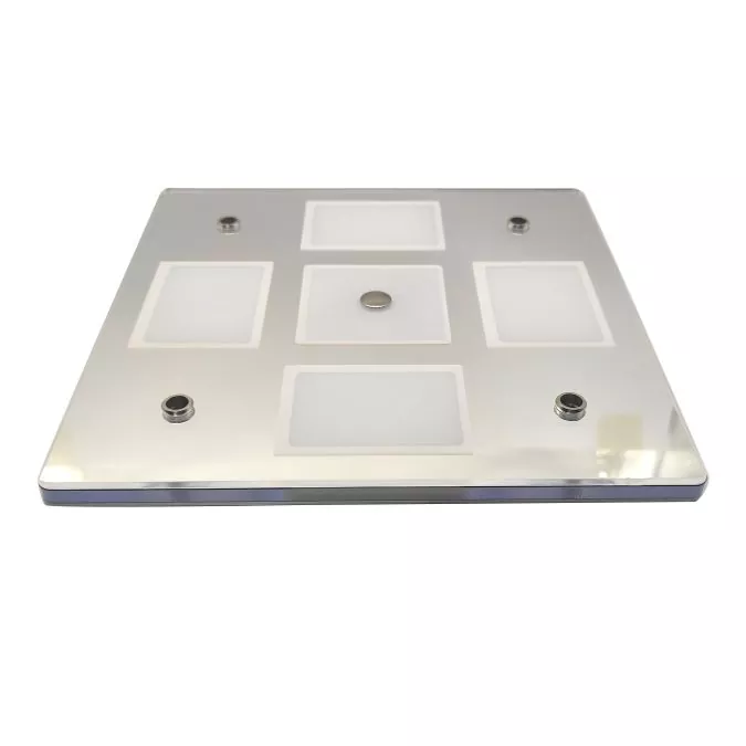 รถไปพักแรม 24V LED โคมไฟหรี่แสงได้แบบสัมผัส